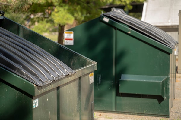 we have options for businesses with limited space, including smaller commercial dumpsters sizes and alternative placement solutions